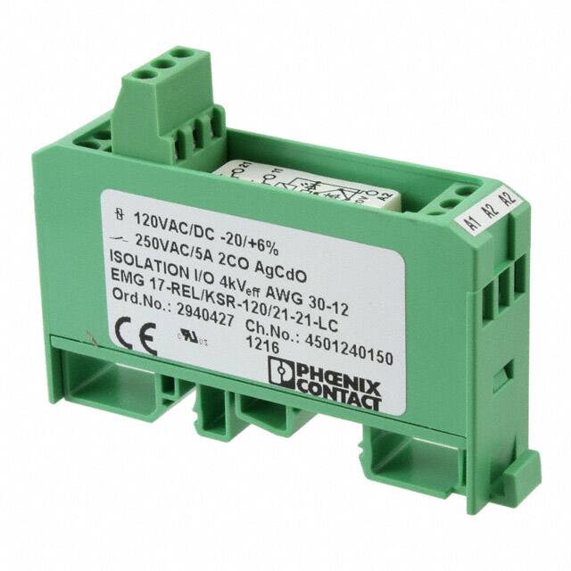 2940427 Phoenix Contact  Relés de potencia de más de 2 amperios